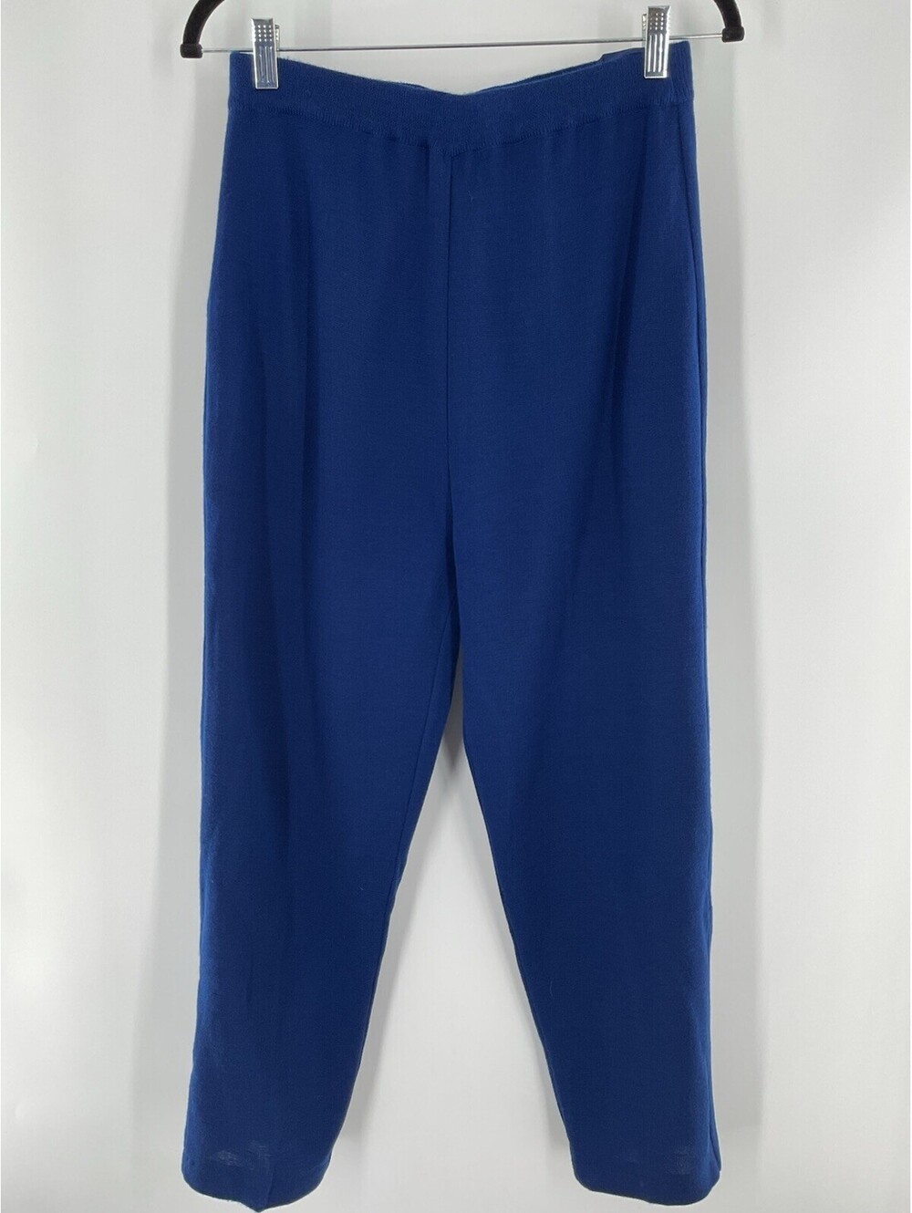 Essential Elements Women’s Acrylic And Wool Sweater Pants Blue M 103